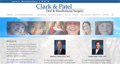 Desktop Screenshot of coleandclarkoralsurgery.com